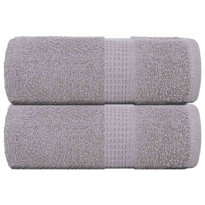 Vidaxl Soap Wipes 2 ST 30x30 cm 360 g m² 100% coton gris