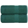 Vidaxl Soap Wipes 2 ST 30x30 cm 360 g m² 100% coton vert