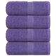 Vidaxl Soap Wipes 4 ST 30x30 cm 360 g m² 100% coton violet