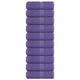 Vidaxl Soap Wipes 10 ST 30x30 cm 360 g m² 100% coton violet