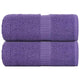 Vidaxl Guest Wipes 2 PCS 30x50 cm 360 g m² 100% coton violet