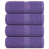 Vidaxl Guest Wipes 4 ST 30X50 CM 360 G M² 100% coton violet