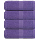 Vidaxl Guest Wipes 4 ST 30X50 CM 360 G M² 100% coton violet