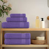 Vidaxl Guest Wipes 4 ST 30X50 CM 360 G M² 100% coton violet