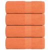 Vidaxl Soap Wipes 4 ST 30x30 cm 360 g m² 100% coton orange