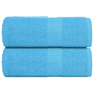 Vidaxl SOAP Wipes 2 ST 30X30 CM 360 G M² 100% coton Turquoise