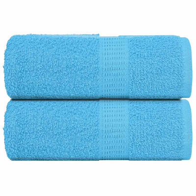 Vidaxl Guest Wipes 2 PCS 30x50 cm 360 g m² 100% coton turquoise