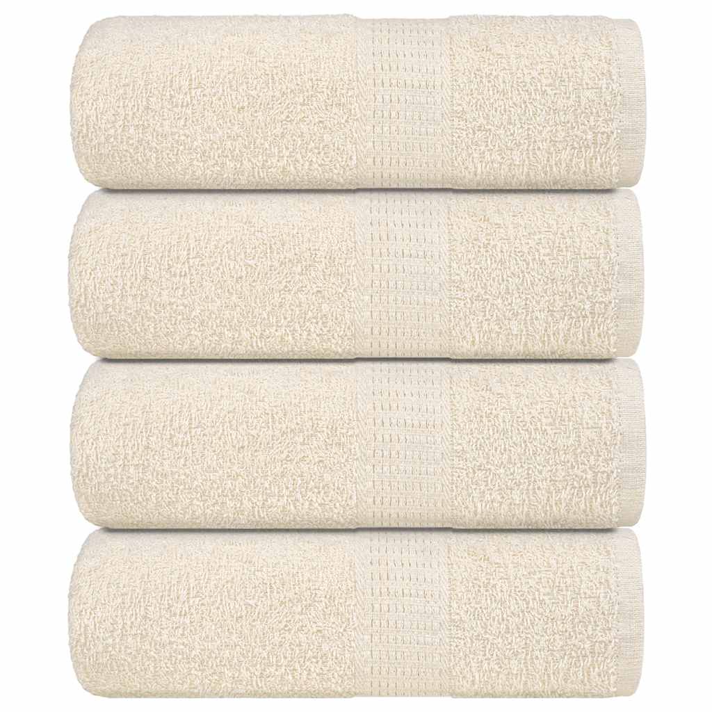 Vidaxl Soap Wipes 4 ST 30x30 cm 360 G M² 100% Colon Crème