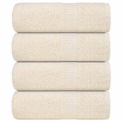 Vidaxl Soap Wipes 4 ST 30x30 cm 360 G M² 100% Colon Crème