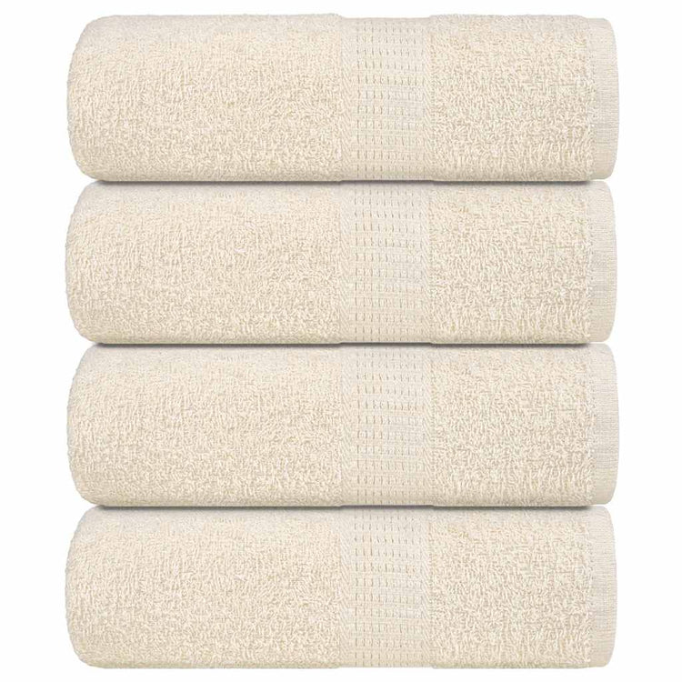 Vidaxl Soap Wipes 4 ST 30x30 cm 360 G M² 100% Colon Crème