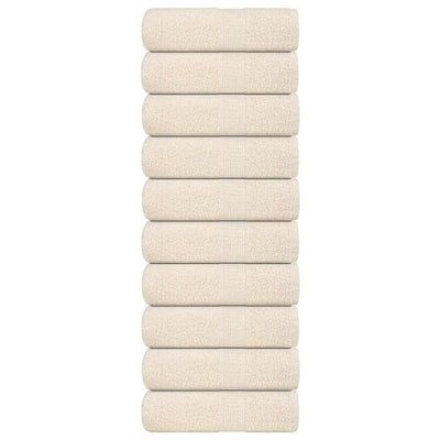Vidaxl Savap Wipes 10 ST 30x30 cm 360 G M² 100% Colon Crème