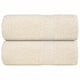 Vidaxl Guest Wipes 2 PCS 30x50 cm 360 g M² 100% Colon Crème -Colored