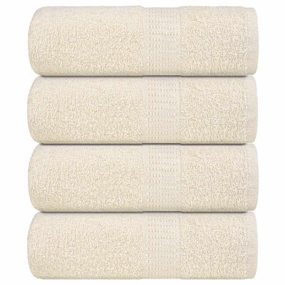 Vidaxl Guest Wipes 4 PCS 30x50 cm 360 g M² 100% Colon Crème