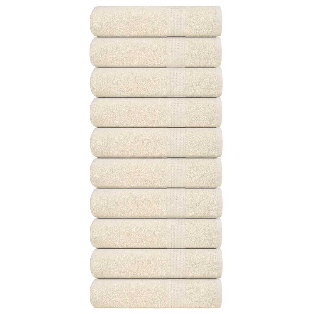 Serviettes Vidaxl 10 ST 50x100 cm 360 g m² 100% de coton -colored-colored