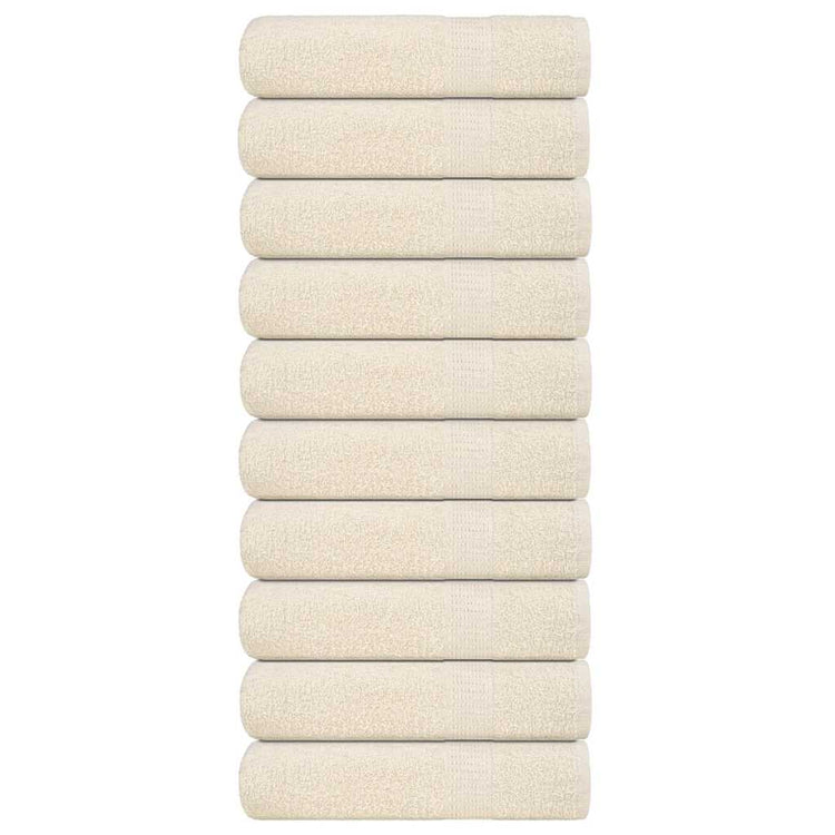 Serviettes Vidaxl 10 ST 50x100 cm 360 g m² 100% de coton -colored-colored