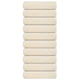 Serviettes Vidaxl 10 ST 50x100 cm 360 g m² 100% de coton -colored-colored