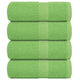 Vidaxl Soap Wipes 4 ST 30x30 cm 360 g m² 100% coton vert pomme