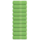 Vidaxl Guest Wipes 10 PCS 360 G M² 360 G M² 100% coton vert pomme