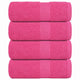 Vidaxl Soap Wipes 4 ST 30x30 cm 360 g m² 100% coton rose