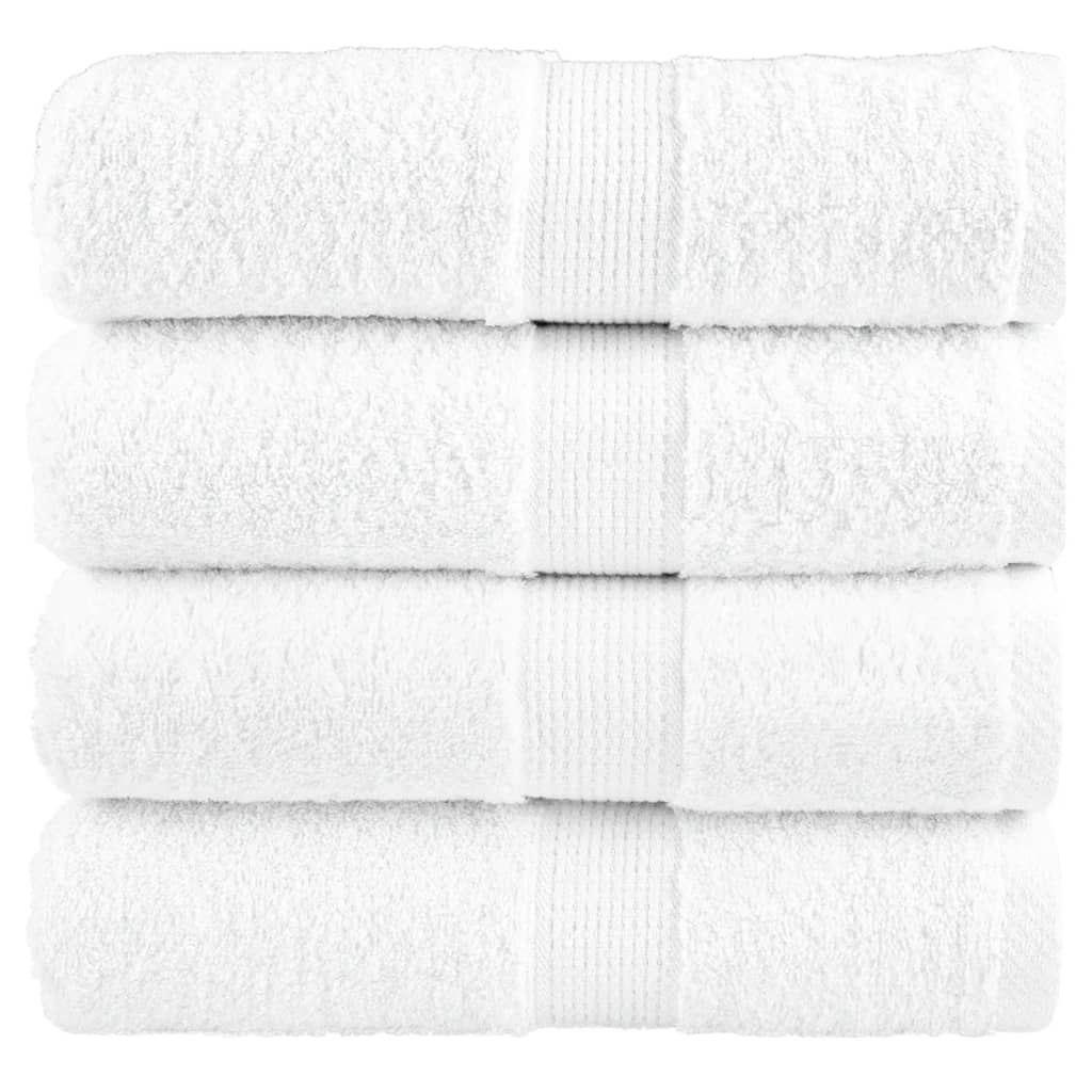 Vidaxl Guest Wipes Solund 4 PCS 600 g m² 30x30 cm blanc