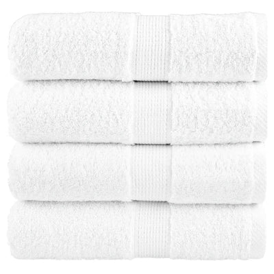 Vidaxl Guest Wipes Solund 4 PCS 600 g m² 30x30 cm blanc