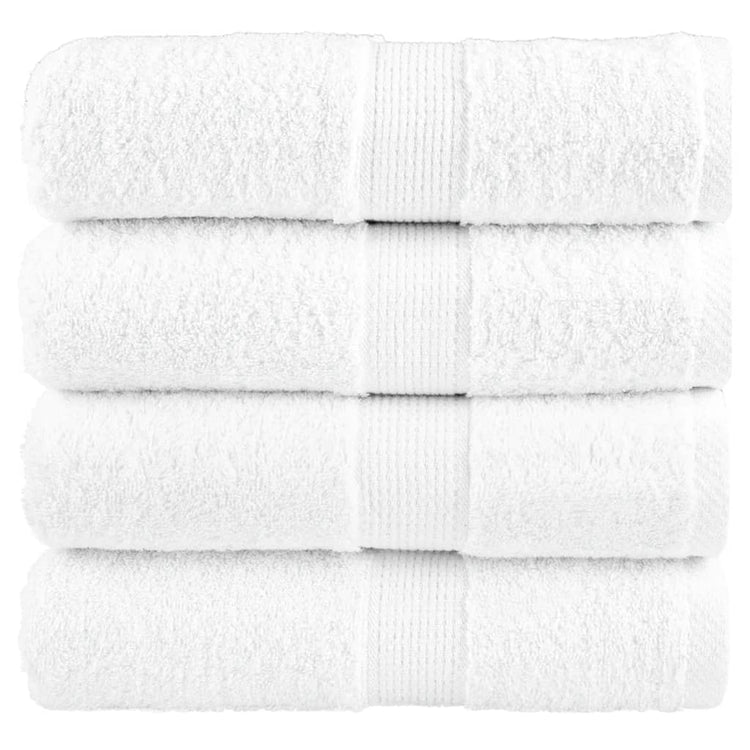 Vidaxl Guest Wipes Solund 4 PCS 600 g m² 30x30 cm blanc
