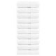 Vidaxl Guest Wipes Solund 10 PCS 600 g m² 30x30 cm blanc