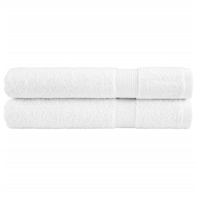 Serviettes Vidaxl Solund 2 PCS 600 g m² 100x200 cm blanc