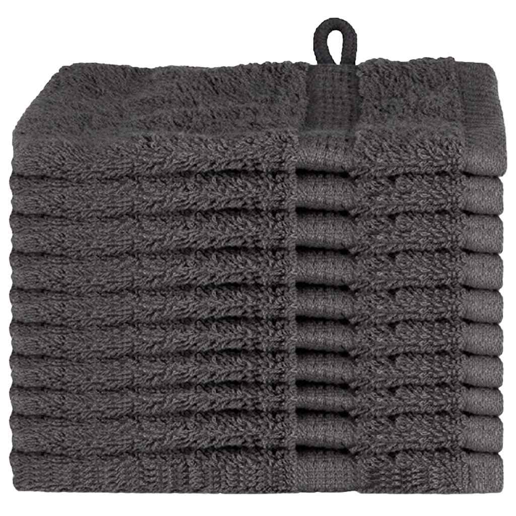 Vidaxxl serviette invité solund anthracite 550 g/m²