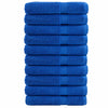 Serviettes Vidaxl Solund 10 pcs 600 g m² 100x200 cm bleu