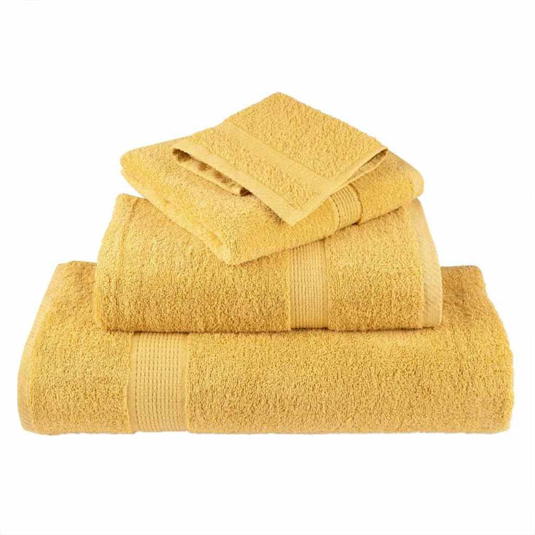 VidaXL serviette invité solund or 550 g/m²