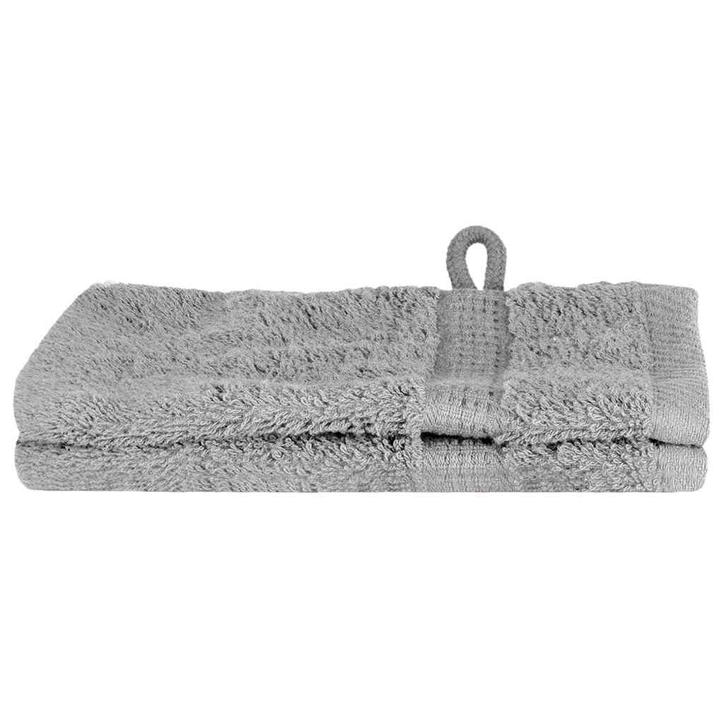 VidaXL serviette invité solund gris 550 g/m²