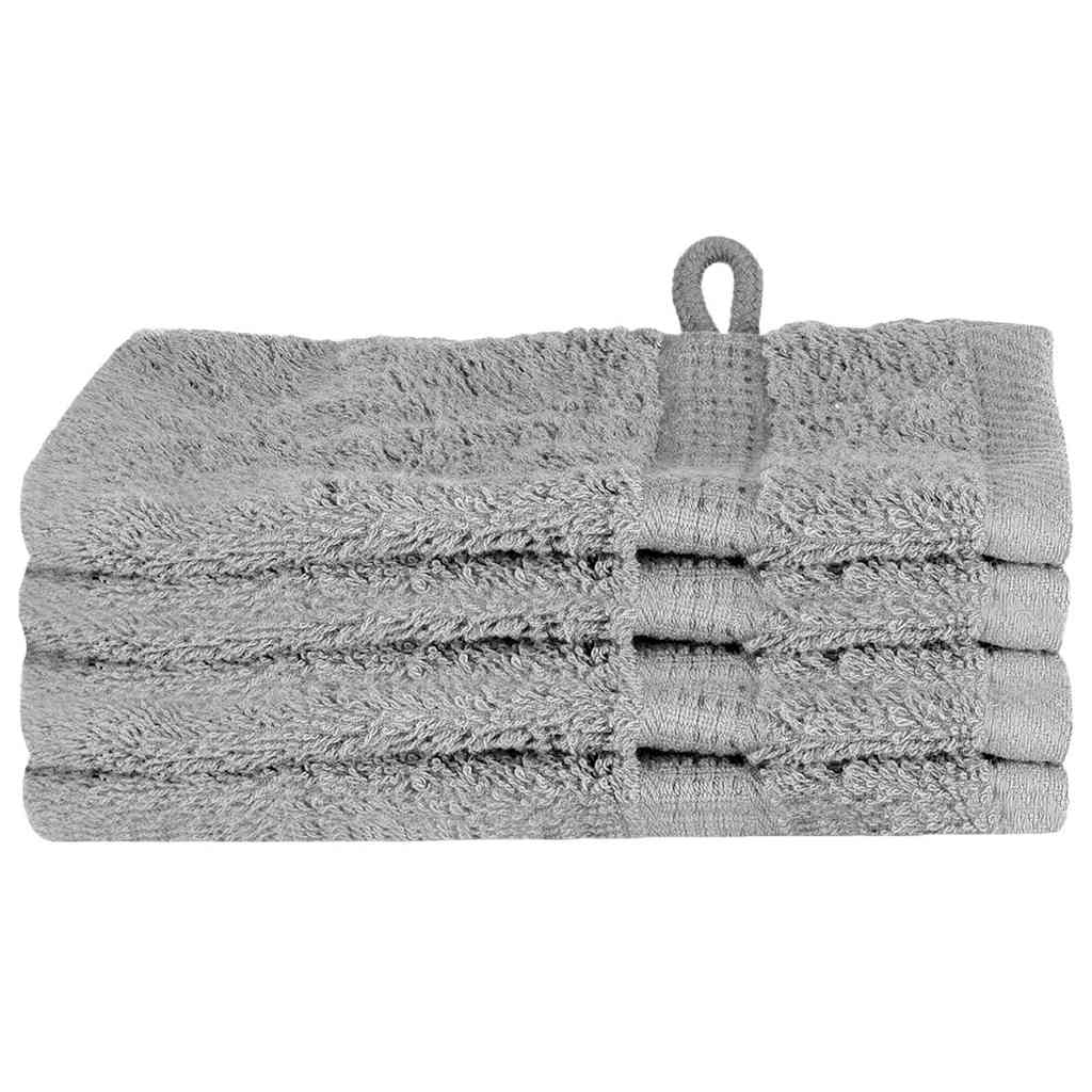 VidaXL serviette invité solund gris 550 g/m²