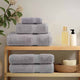 VidaXL serviette invité solund gris 550 g/m²