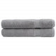 Serviettes Vidaxl Solund 2 PCS 600 g m² 100x200 cm Gray