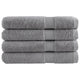 Serviettes Vidaxl Solund 4 PCS 600 g m² 100x200 cm Gray
