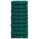 Serviettes de bain vidaxl solund 10 st 600 g m² 100x150 cm