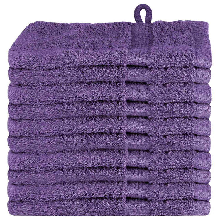 VidaXL serviette invité solund violet 550 g/m²
