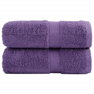 Vidaxl Guest Wipes Solund 2 PCS 600 g m² 30x30 cm violet