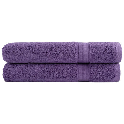 Serviettes Vidaxl Solund 2 PCS 600 g m² 100x200 cm violet