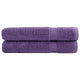 Serviettes Vidaxl Solund 2 PCS 600 g m² 100x200 cm violet