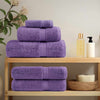 Serviettes Vidaxl Solund 4 PCS 600 g m² 100x200 cm violet