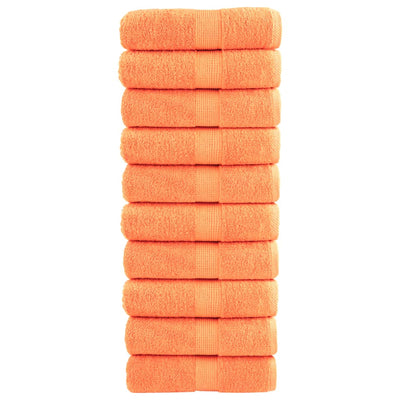 Vidaxl Guest Wipes Solund 10 st 600 g m² 30x50 cm orange