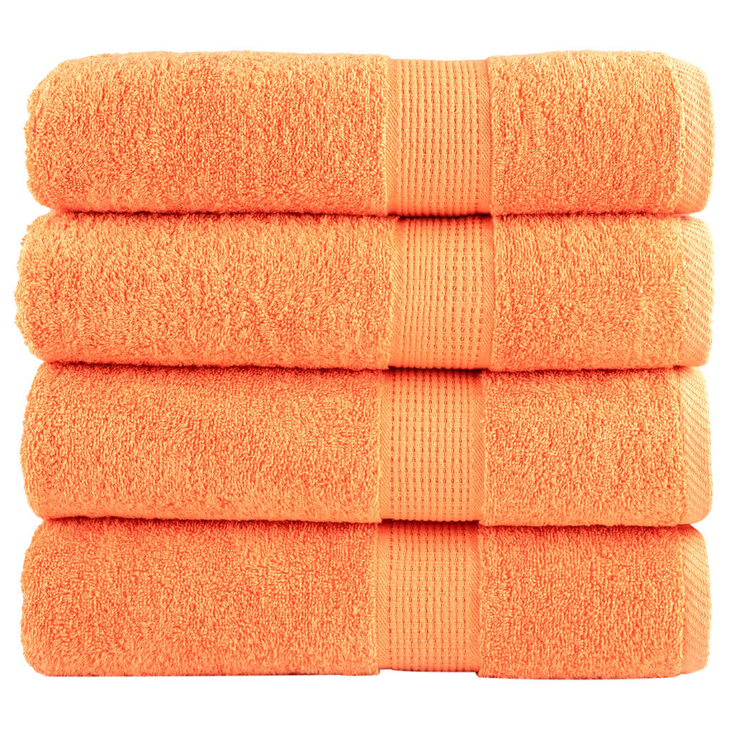 Vidaxx serviettes solund 4 pcs 600 g m² 50x100 cm orange
