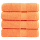 Vidaxx serviettes solund 4 pcs 600 g m² 50x100 cm orange
