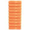 Serviettes de bain vidaxl solund 10 st 600 g m² 100x150 cm