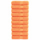 Serviettes de bain vidaxl solund 10 st 600 g m² 100x150 cm
