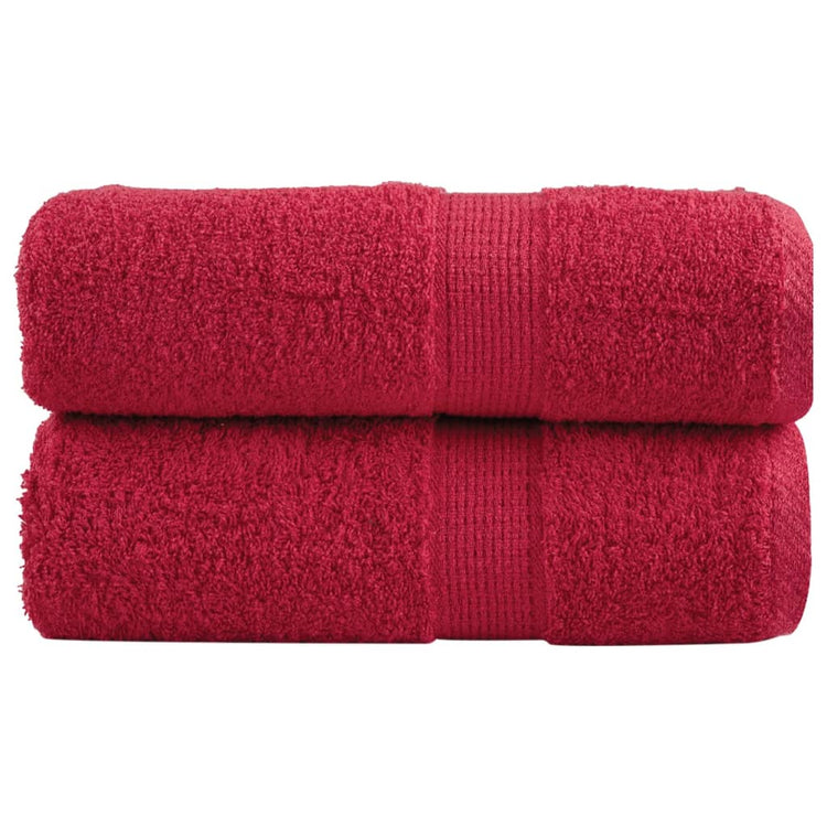 Vidaxl Guest Wipes Solund 2 PCS 600 g m² 30x30 cm rouge