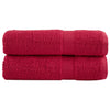 Serviettes de bain vidaxl solund 2 pcs 600 g m² 100x150 cm
