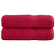 Serviettes de bain vidaxl solund 2 pcs 600 g m² 100x150 cm